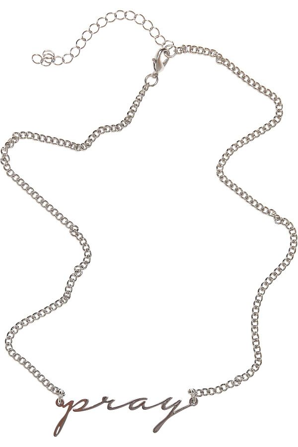 Mister Tee-Accessories Pray Necklace 1