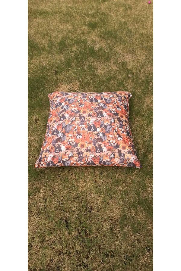 Essential Towel Madaline Large Size 70x70 Cushion with Inner Padding Floor Cushion Pouf Cushion INner Padding Cushion Comes with ONE Trendyol