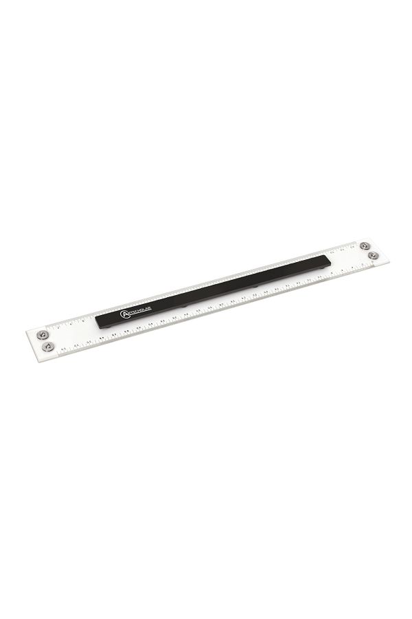 Artscholar-80 cm Ruler, Acrylic Ruler with Holding Handle 1