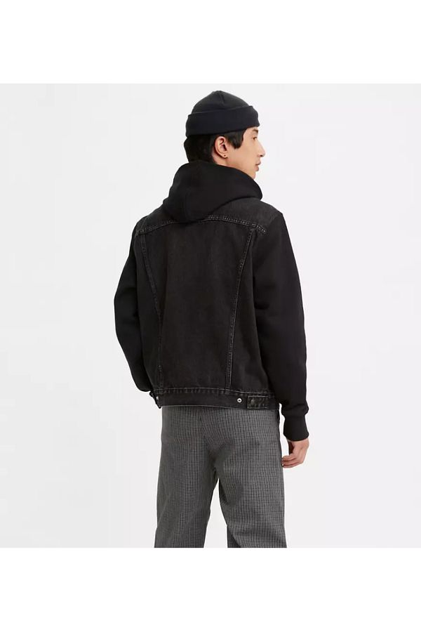 Levi s HYBRID HOODIE TRUCKER JACKET Trendyol