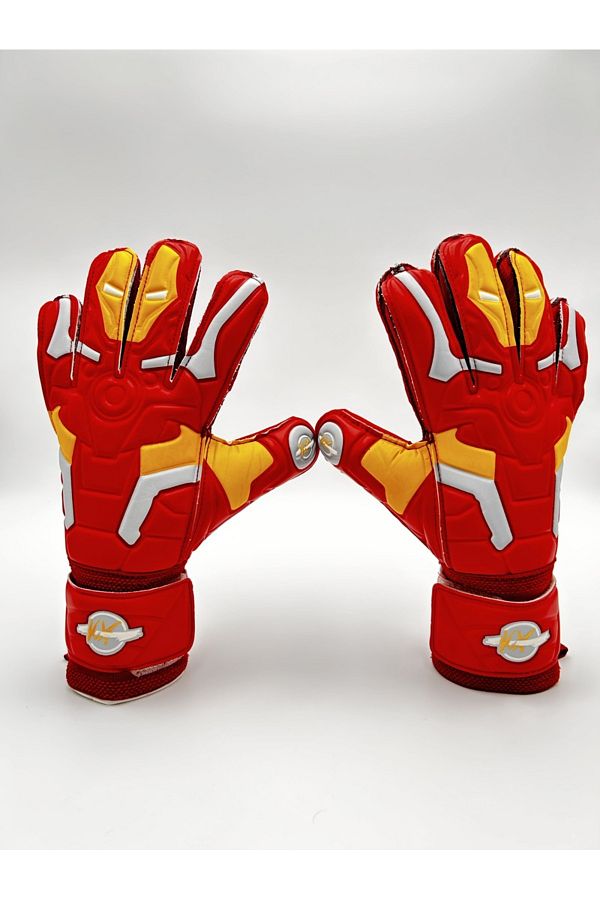 KXSPOR Red Iron Man Pattern Kx Marwel Professional Boneless Gloves Trendyol