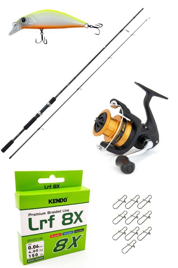 shimano FX 1000 Fishing Machine Shimano FX XT 180cm 3-15gr Fishing Pole LRF Fishing  Rod Set - Trendyol