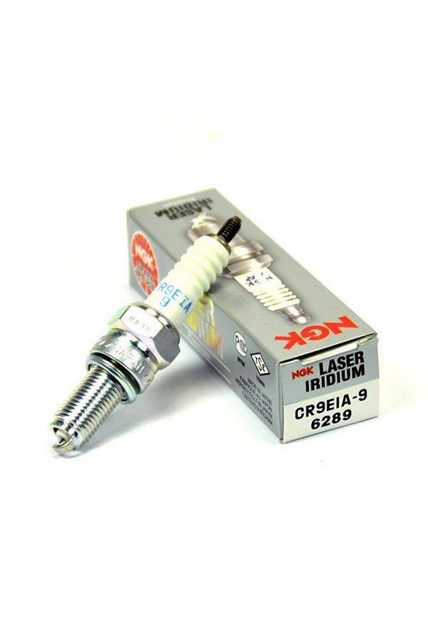 NGK-Cr9eia-9 2006-2016 Kawasaki ER-6 F Compatible Spark Plug Laser Iridium Spark Plug 1