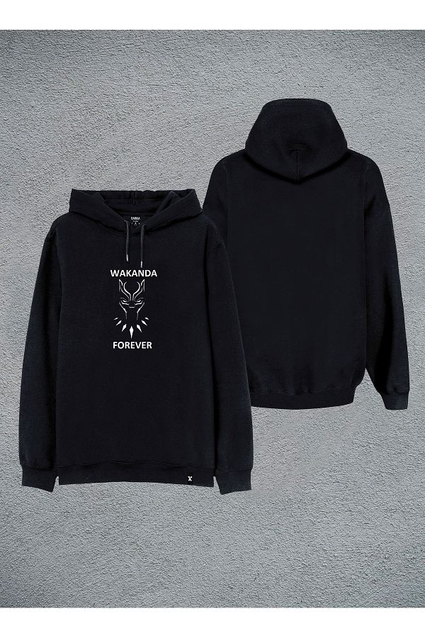 Darkia Wakanda Forever Special Design Printed Unisex Hooded Sweatshirt Hoodie Trendyol