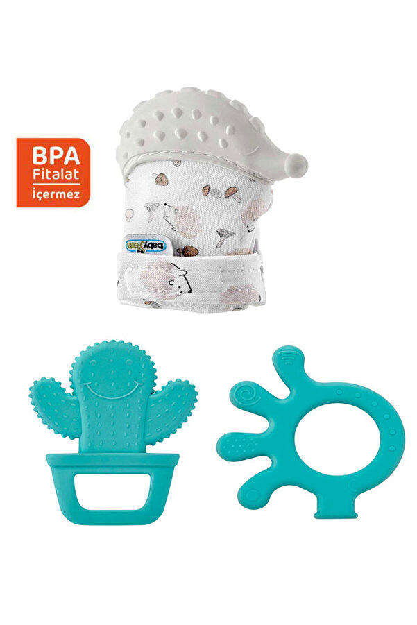 Babyjem Diş Kaşıyıcı Set - Bpa, Pvc ve Fitalat İçermez
