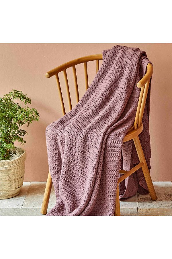 Karaca Home-Back To Basic Sarabi Double Knitted Blanket 1