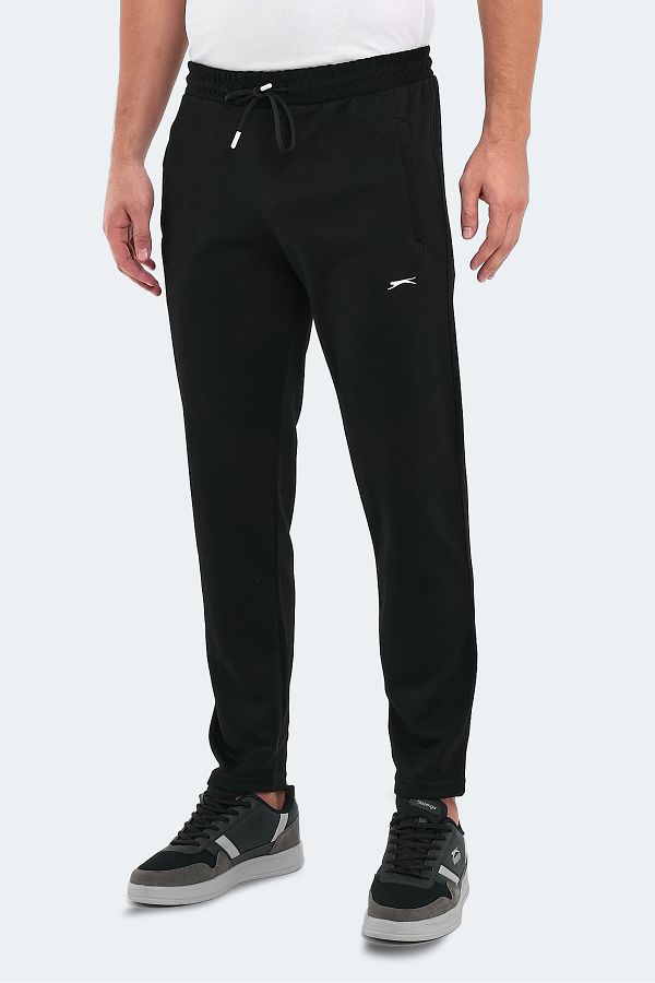 Slazenger-OMIROS بنطال رياضي للرجال باللون الأسود 1