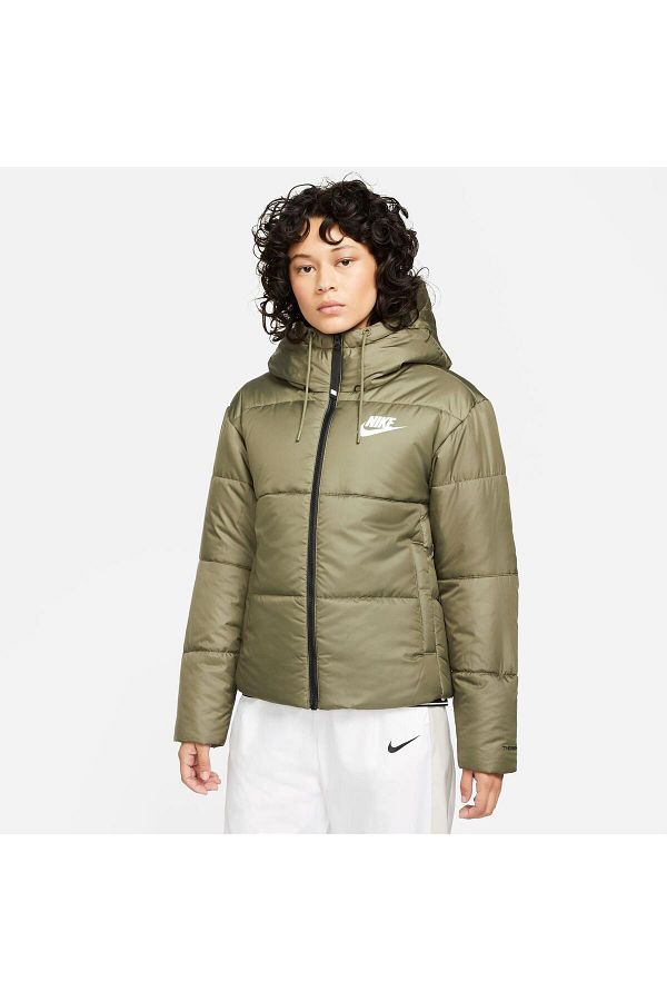 Nike Sportswear Therma FIT Repel Classic Tape Women s Khaki Coat Trendyol