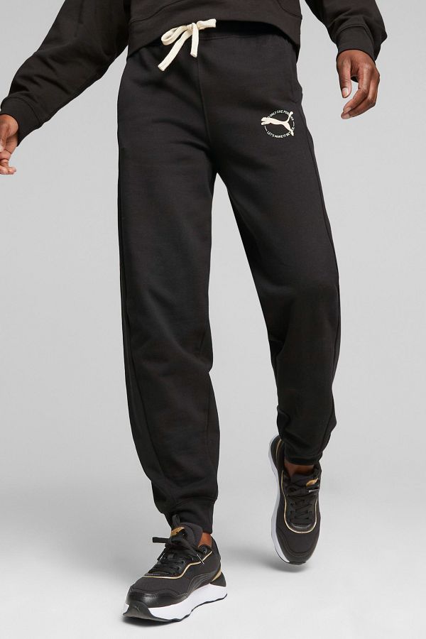 Puma joggers female best sale