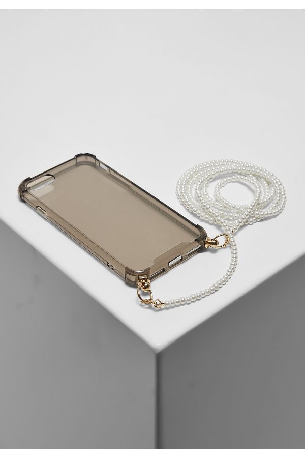 Urban Classics-Unisex Handyhülle mit Perlenkette I Phone 6/7/8 1