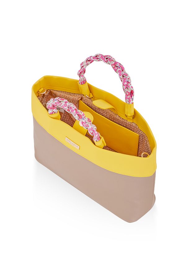 Laura ashley yellow bag new arrivals