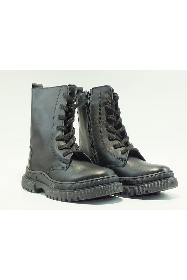 Toddler-Zippered Genuine Leather Boots 1