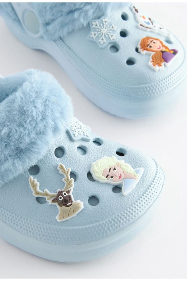 Next Baby-Elsa Character Lined Non-Slip Sole Slippers 1