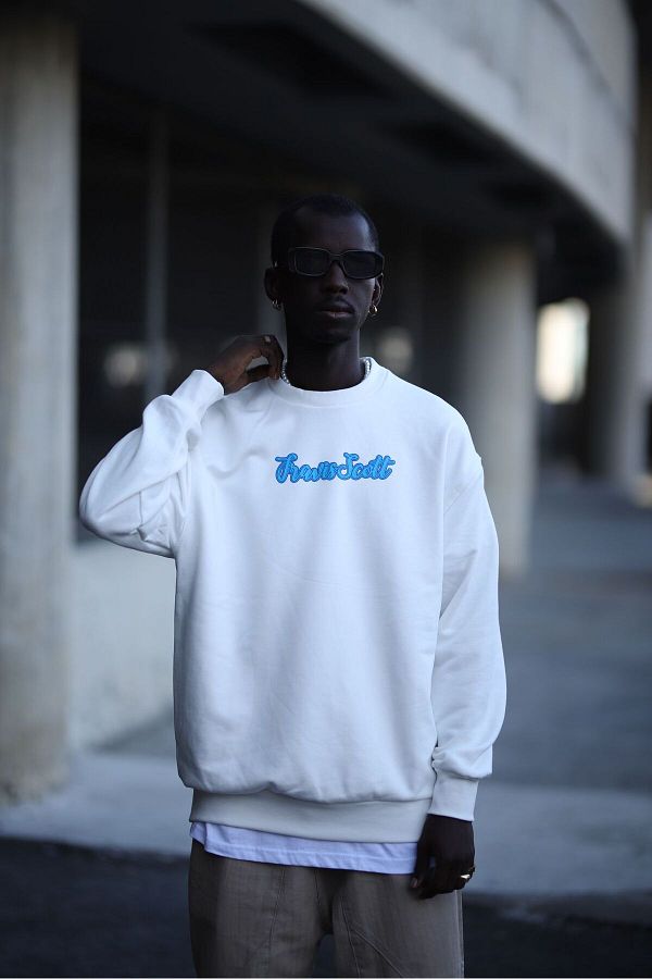 Blow Up TRAVIS SCOTT PRINT SWEATSHIRT Trendyol