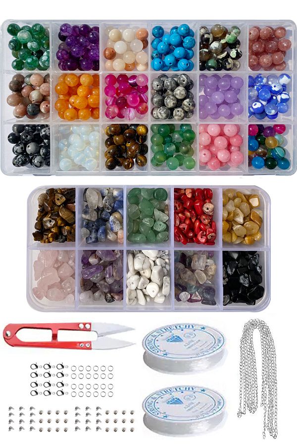 Natural stone beads for sales jewelry making