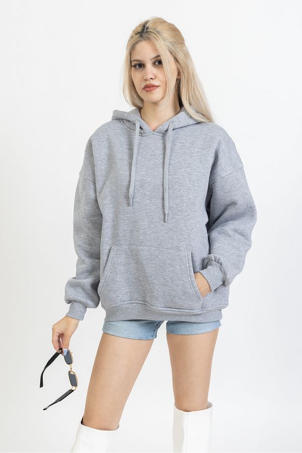 Chunky fleece pullover on sale
