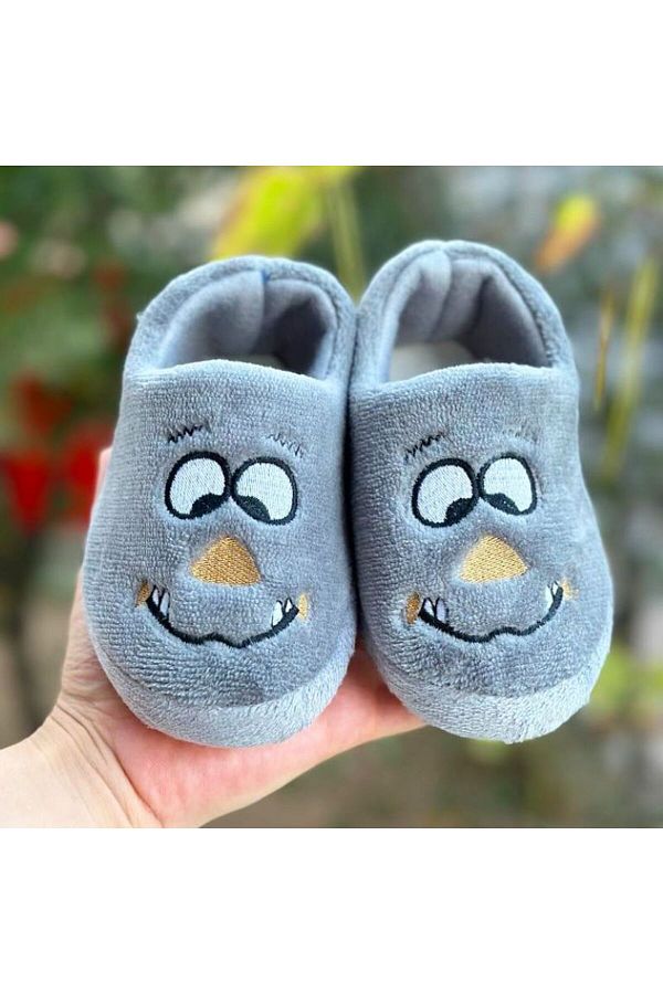 Pandalina Children s slippers with emoji figures kindergarten nursery house shoes house boots Trendyol