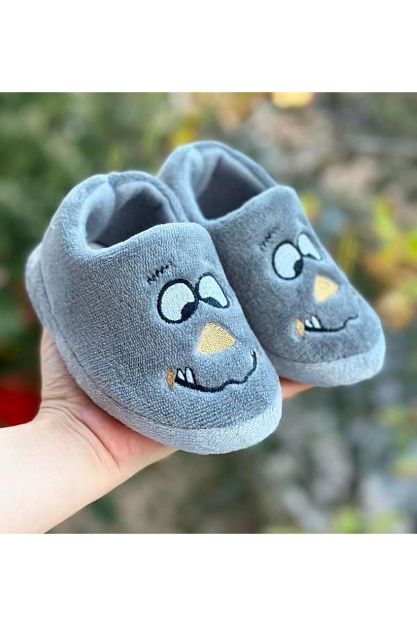 Pandalina Children s slippers with emoji figures kindergarten nursery house shoes house boots