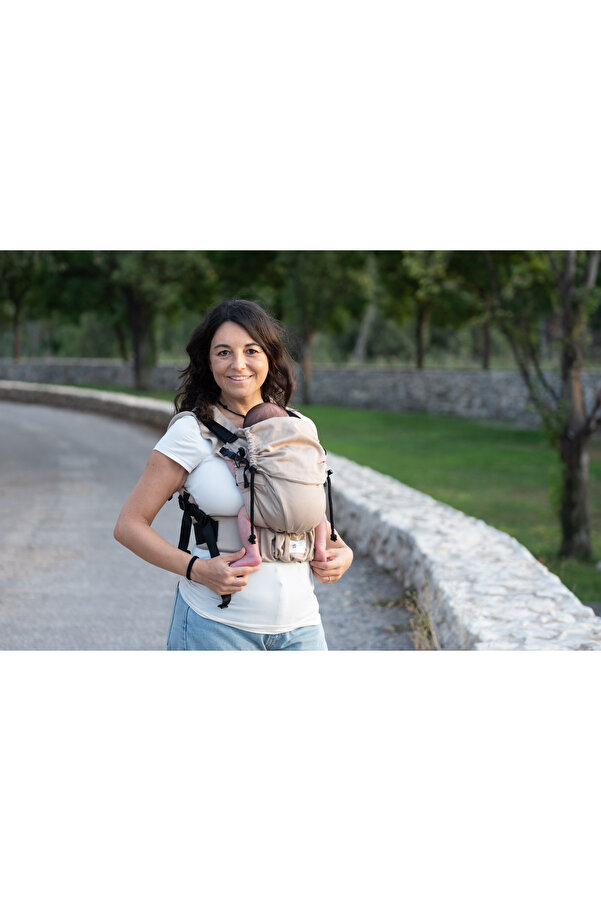 Huggyberry Softy Baby Carrier - Latte