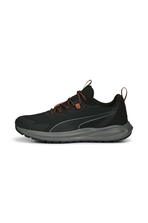 Puma Twitch Runner Trail Black Men s Running Shoes Black 37696108 Trendyol