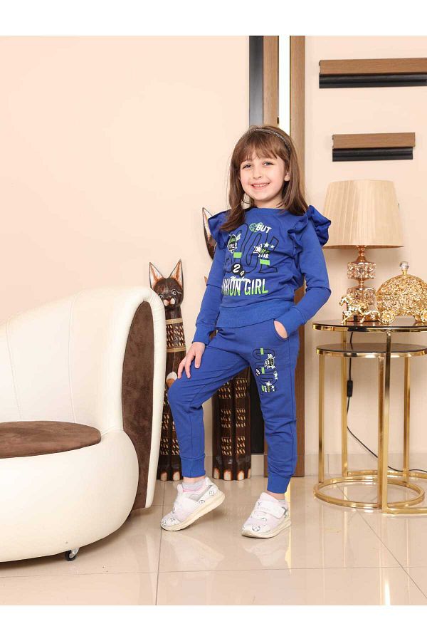 TURKUAZ KIDS High quality 100 cotton female child Tracksuit Set children s pajamas Set female child Nightgown Trendyol