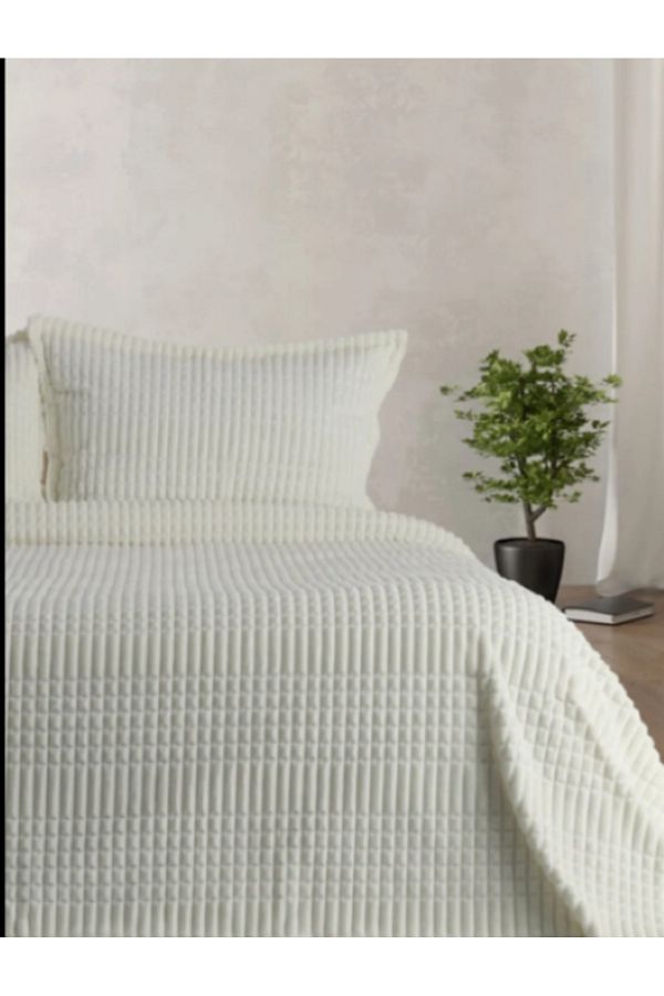 enti ev tekstili-بطانية ZIGANA HOME مقاس بطانية مودرن لاين-ميرينوس 220X240 مع 2 كيس وسادة &20,09& 1