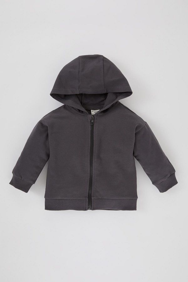 Baby girl hooded cardigan best sale