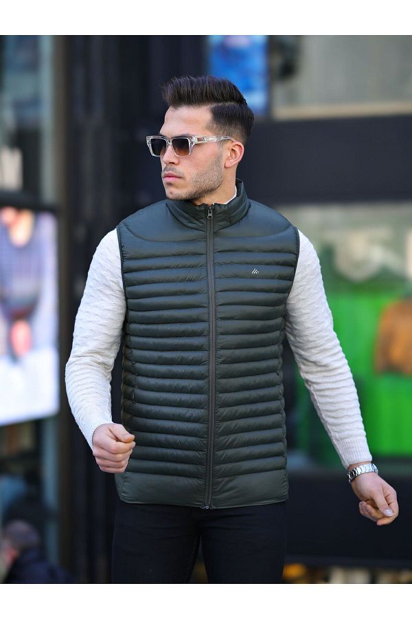 TREND L FE Men s Slim Puffer Vest Trendyol