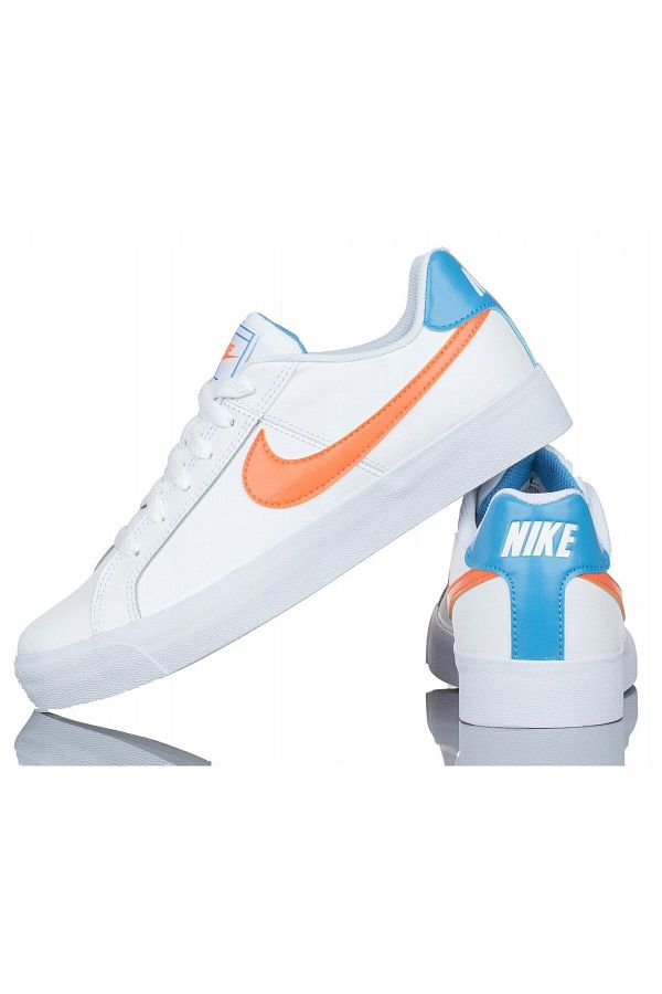Nike NIKE Court Royale Ac WMNS White Orange Women s Sneaker Shoes Dn4244 181 Trendyol