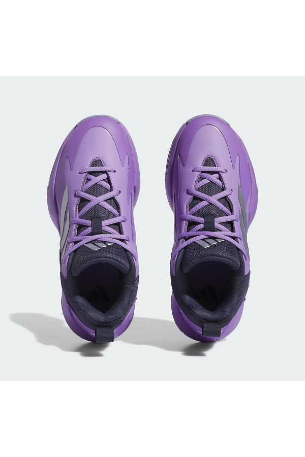 adidas Basketball Shoes Purple Flat