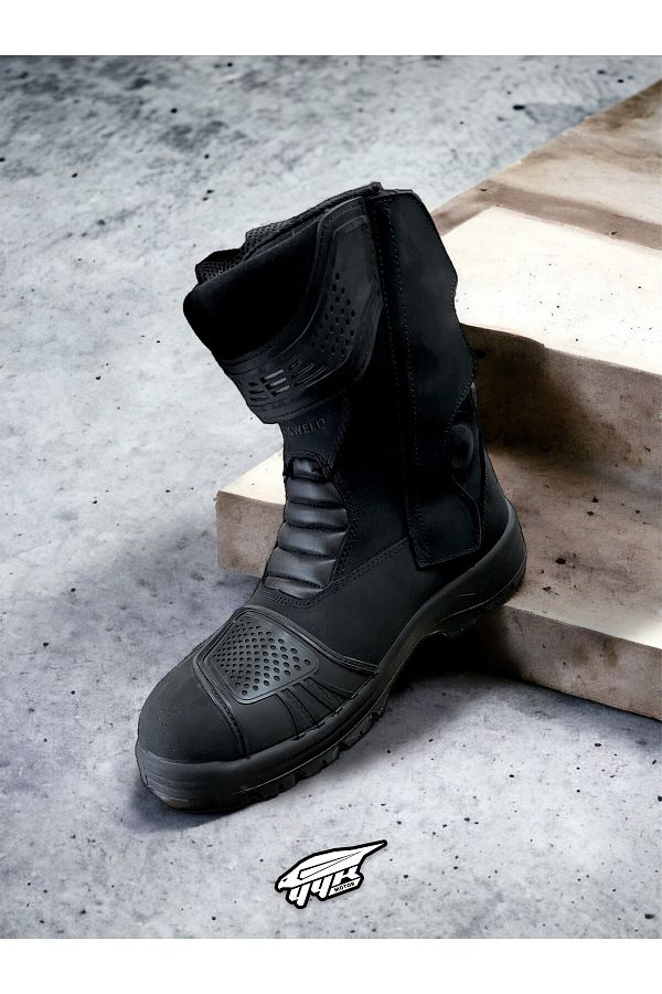 品良く着こなすため 3 LIBERTY Falco BLACK BOOTS MOTORCYCLE PROTECTED WINTER バイクウェア・装備