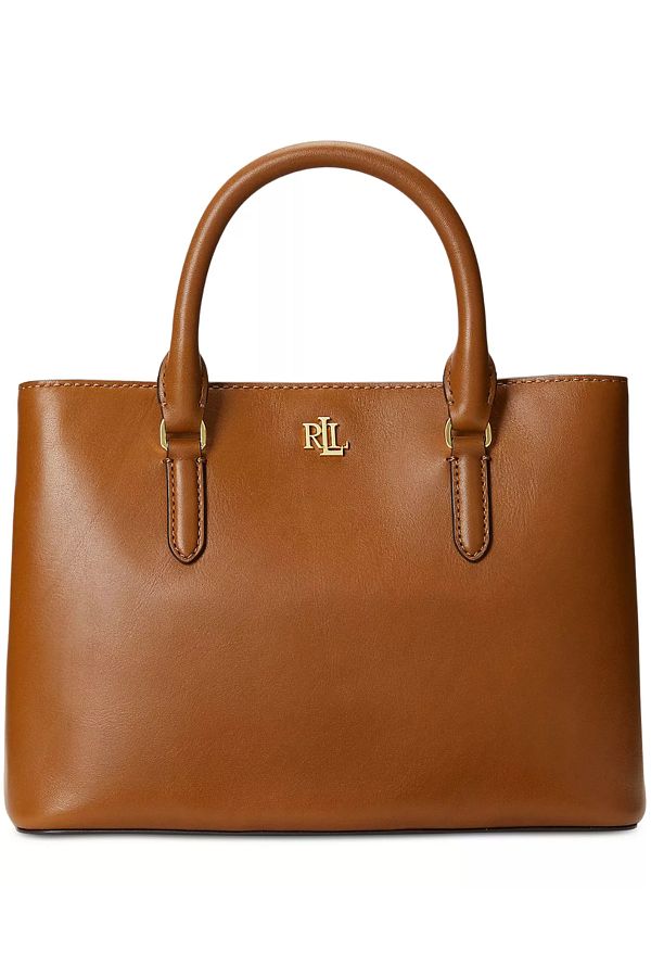 Lauren leather marcy satchel cheap