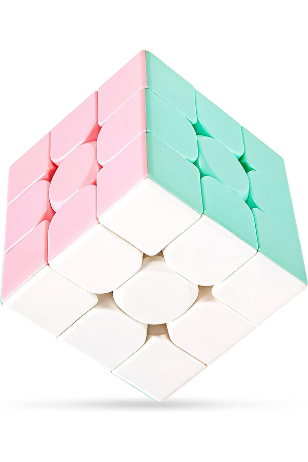 Toyaş Speed Cupe Küp Zeka Küpü 3x3 Pastel Renkler Hız Küpü,Fidget Oyuncak Seyahat Zeka Oyunu