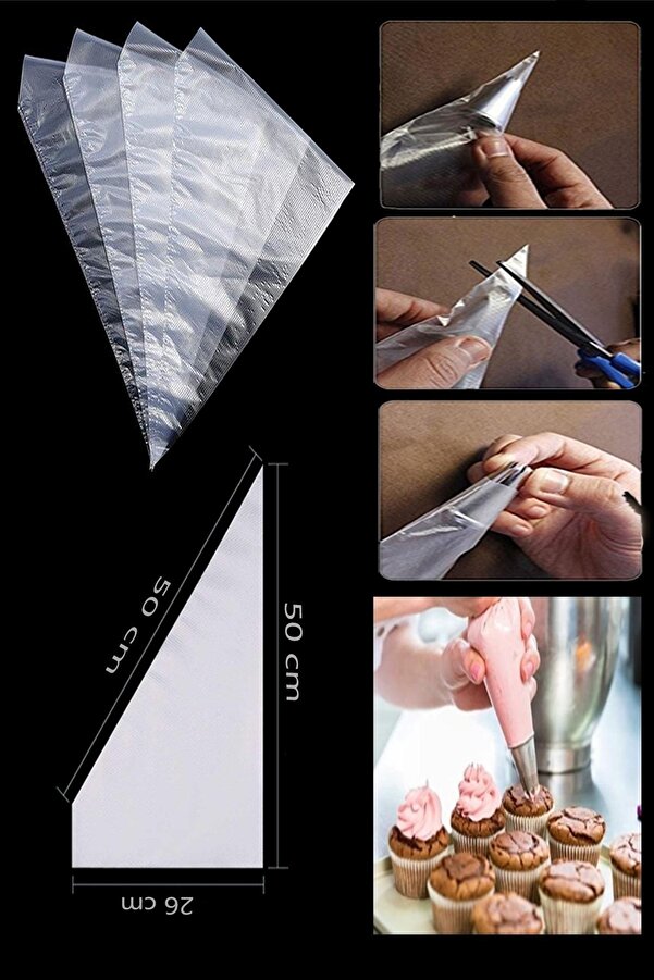 ELGALA Stainless Steel Cream Piping Bag Tip, Leaf Holder, Piece