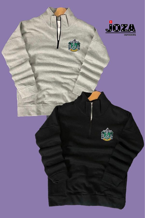 Slytherin collared sweatshirt on sale