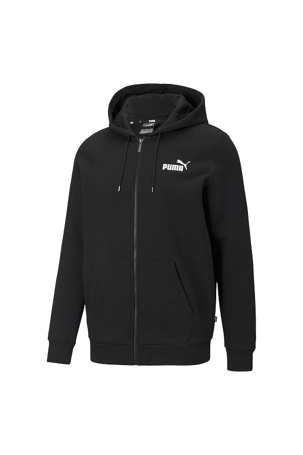 Puma Herren Sweatjacke ESS Small Logo FZ Hoodie Kapuze Zipper Baumwoll Mix Trendyol