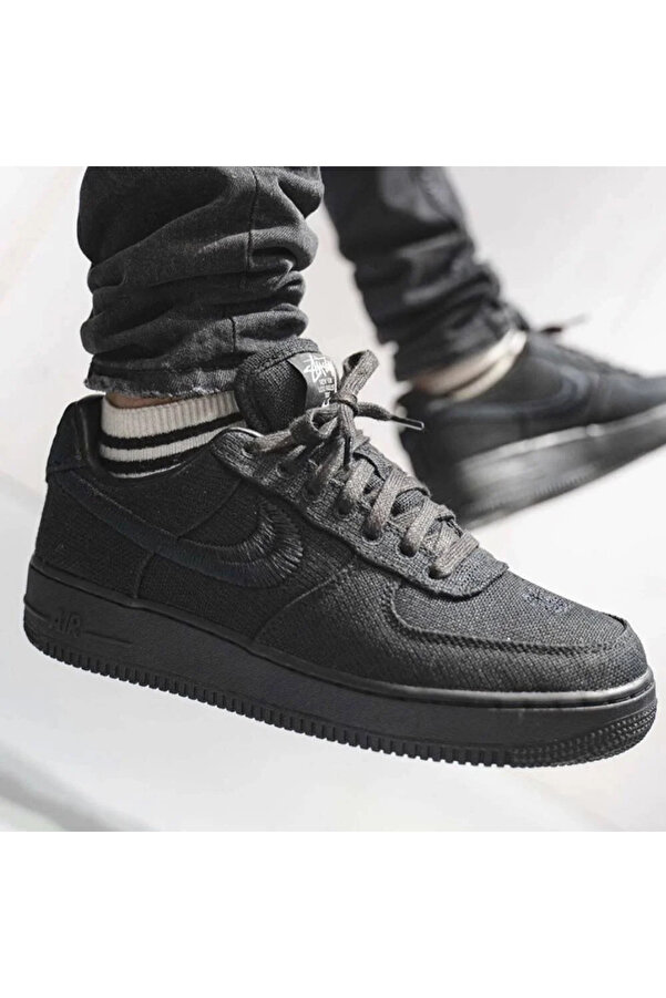 black air force stussy