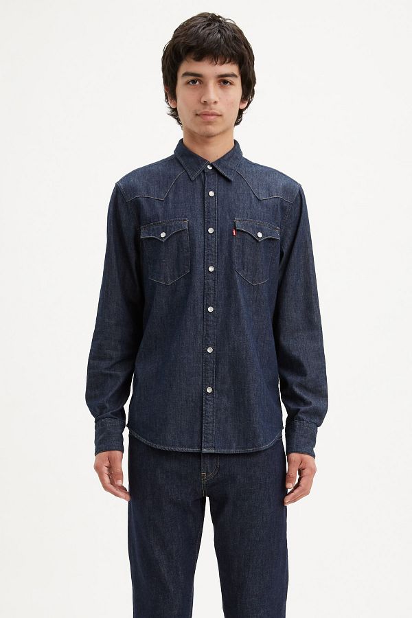 Levi's-Cămașă pentru bărbați Levis Barstow Western 85744-0000 1