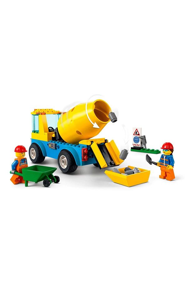Lego city concrete mixer top