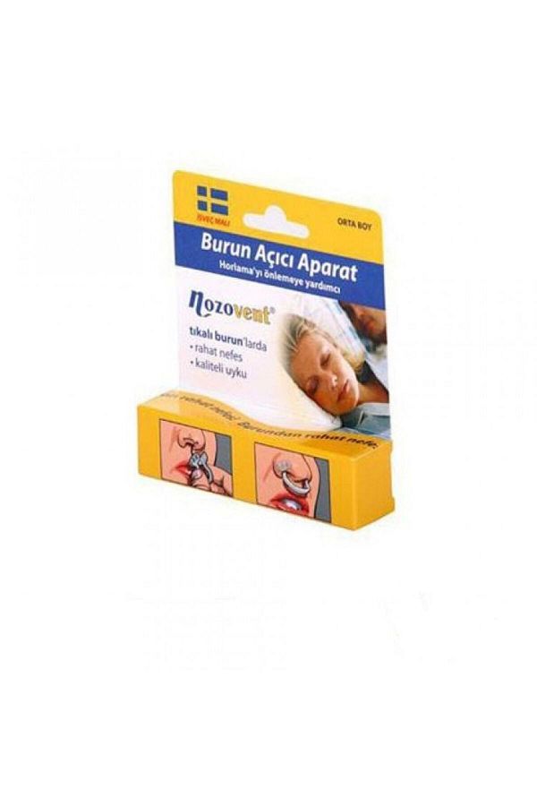 MEDİKAL-Nozovent Anti-Snoring - Nose Opener Apparatus Large Made in Sweden 1