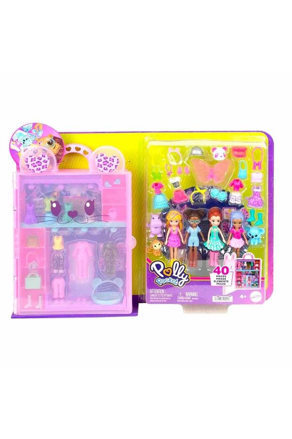 Mattel Polly Pocket Stylin Safari Fashion Set Hkw11 Licensed Product Trendyol