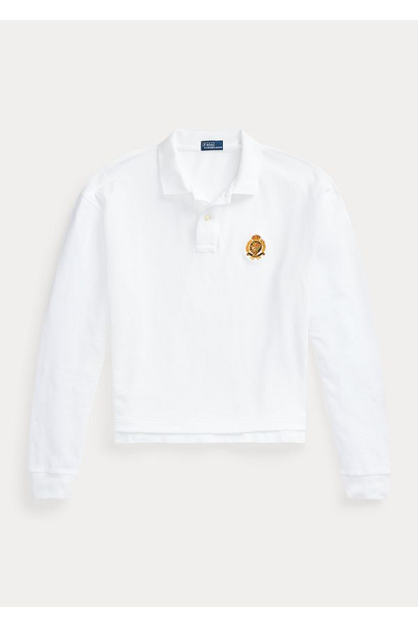 Ralph lauren pique polo shirt hot sale