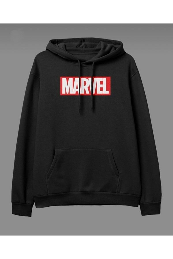 Black marvel sweatshirt online