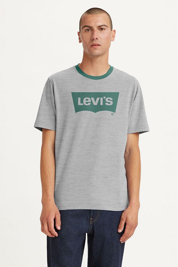 Levis t shirt herren grau hot sale