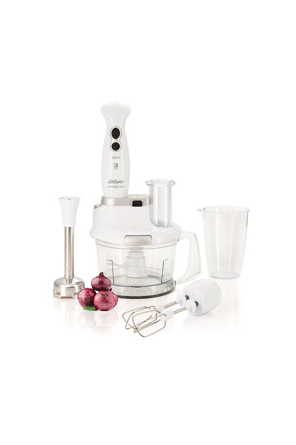 Arzum-Food Processor Set Multi-Purpose Blender Set White 1