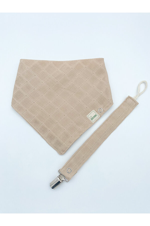 Le Petite Histoire Emzik Askısı (yıkanabilir) Ve Salya Fuları %100 Pamuk Müslin