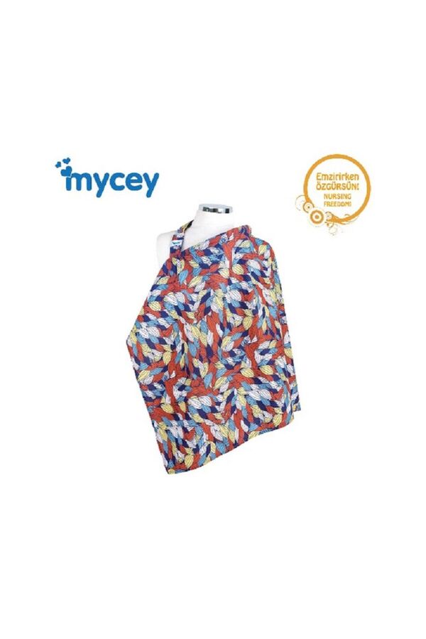 mycey Desenli Emzirme Önlüğü Springer