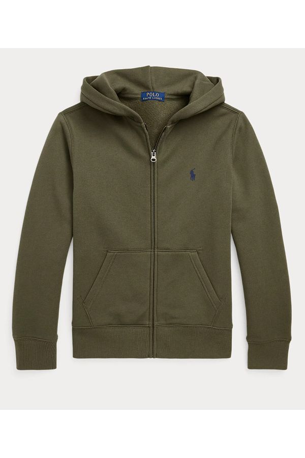 Ralph lauren fleece zip up online