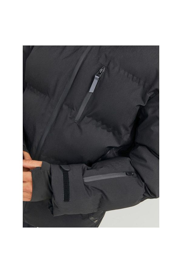 Jack Jones Jack Jones Hooded Waterproof Black Men s 3M Thinsulate Coat12238998 Trendyol