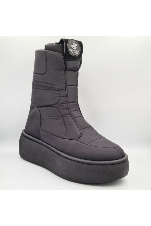 Beverly Hills Polo Club 40001 Black Women s Snow Boots Trendyol